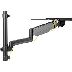 Digitus DA-90372 držák na zeď pro monitor 1 Displej: (s) 43,2 cm (17) - 81,3 cm (32) černá nastavitelná výška, nakláněcí, naklápěcí, naklápěcí, nakláněcí,