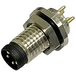BKL Electronic Vestavná zástrčka pro čidlo/aktuátor, 2701500, piny: 3, 1 ks