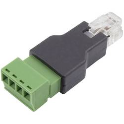 TRU COMPONENTS FL-29, konektor RJ, zástrčka, rovná, 1 ks