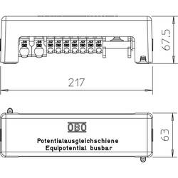 OBO Bettermann 5015650 1801 VDE vyrovnání potenciálů 1 ks