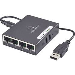 Renkforce RF-4270245 RF-4270245 síťový switch 4 porty 1000 MBit/s USB napájení