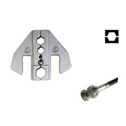 TOOLCRAFT PLE-0E Lisovací vložky Krimpovací nástavec pro koaxiální zásuvky Vhodné pro značku (kleště): TOOLCRAFT PZ-500