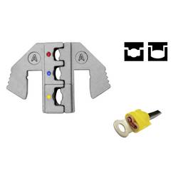 lisovací TOOLCRAFT PLE-0A 1423365, izolované kabelové koncovky , izolované ploché zástrčky , 0.5 do 6 mm², Vhodné pro značku (kleště) TOOLCRAFT, PZ-500