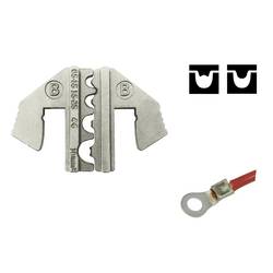 TOOLCRAFT PLE-0B Lisovací vložky Krimpovací nástavec pro izolovaná kabelová oka Vhodné pro značku (kleště): TOOLCRAFT PZ-500