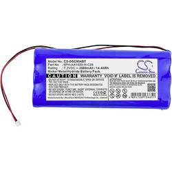 CS Cameron Sino akumulátor bezpečnostní techniky Náhrada za originální akumulátor 6PH-AA1500-H-C28 Direct, DSC 7.2 V 2000 mAh