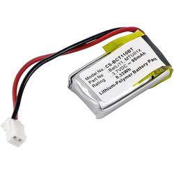 CS Cameron Sino akumulátor bezpečnostní techniky Náhrada za originální akumulátor BatLi11, MTU01X Daitem, Diagral, Intecom, Logisty 3.7 V 90 mAh
