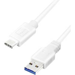 LogiLink USB kabel USB 3.2 Gen1 USB-A zástrčka, USB-C ® zástrčka 0.15 m CU0172