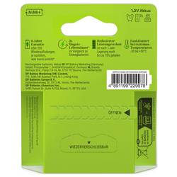 GP Recharge akumulátor AA, Ni-MH, 2100 mAh, 1.2 V, 4 ks
