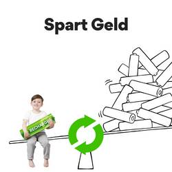GP Recharge akumulátor AA, Ni-MH, 2100 mAh, 1.2 V, 4 ks