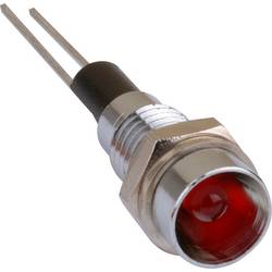 Mentor 2662.1003 2662.1003 LED objímka kov Vhodný pro (LED) LED 3 mm Připevnění šrouby