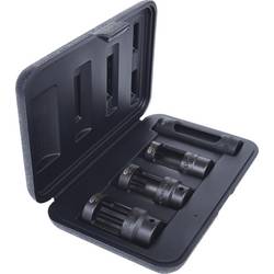 KS Tools 455.0030 Sada nástrčných hlavic s dieselovým vstřikovače 1/2, 4 ks