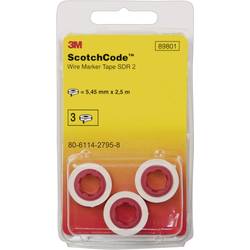 3M 80-6114-2804-8 potištěné lepicí štítky Otisk (Kabelový značkovač) L3, L2, L1, N, PE SDR-SYM