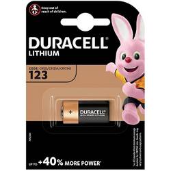Duracell CR123 fotobaterie CR-123A lithiová 1400 mAh 3 V 1 ks