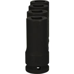 Sada čtyřhranných nástrčných hlavic 3/4 pro držák bitů Fuso, 4 ks KS Tools 460.4510
