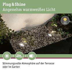 Paulmann 93949 Osvětlovací systém Plug&Shine LED nástavbová svítidla (doplňující sada) sada 3 ks LED 7.5 W teplá bílá stříbrná