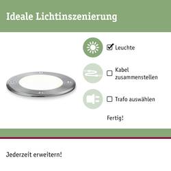 Osvětlovací systém Plug&Shine LED vestavné svítidlo 6 W teplá bílá Paulmann 93907 stříbrná 20 °