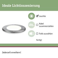 Osvětlovací systém Plug&Shine LED vestavné svítidlo 6 W teplá bílá Paulmann 93908 stříbrná 38 °