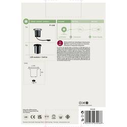 Osvětlovací systém Plug&Shine LED vestavné svítidlo 6 W teplá bílá Paulmann 93908 stříbrná 38 °