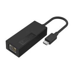 Lenovo USB-C®, RJ45 adaptér [1x USB-C® zástrčka - 1x Gigabit LAN (1/2,5 Gbit/s)] 4X91H17795 0 mm