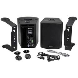 Omnitronic ALP-5A black sada aktivních PA reproduktorů 13.3 cm 5.25 palec 30 W 2 ks