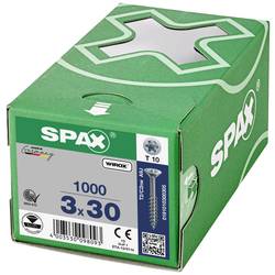 SPAX 0191010300305 R 88091 Senkkopf/T-STAR TG šroub do dřeva 3 mm 30 mm T-STAR plus ocel WIROX 1000 ks