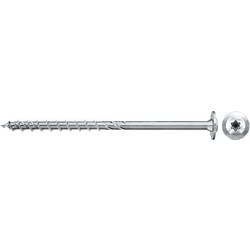 Fischer 561796 PowerFast II talířové šrouby 6 mm 100 mm vnitřní hvězdice ocel galvanizováno zinkem 100 ks