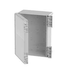 Bopla B 273616 PC-V0-7035 Bocube 96017675 Venkovní kryt 284 x 364 x 160 Polykarbonát V0 šedobílá (RAL 7035) 1 ks