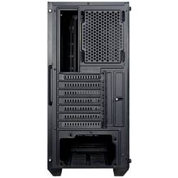 Inter-Tech IT-3306 Cavy Midi - RGB midi tower herní pouzdro černá boční okno, prachový filtr, integrované osvětlení