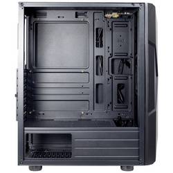 Inter-Tech IT-3306 Cavy Midi - RGB midi tower herní pouzdro černá boční okno, prachový filtr, integrované osvětlení