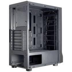 Inter-Tech A-3411 Creek - RGB midi tower PC skříň černá prachový filtr, boční okno, integrované osvětlení