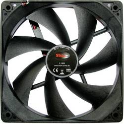 Inter-Tech Sinan F120-S PC větrák s krytem černá (š x v x h) 120 x 120 x 25 mm