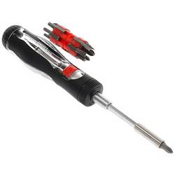Gedore RED R38920000 Univerzální šroubovák se zásobníkem bitů 1/4 (6,3 mm) DIN 3126