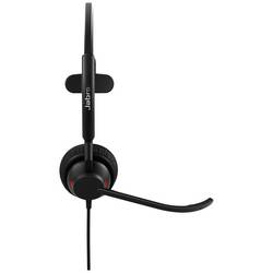 Jabra Engage 40 Headset uzavřená (Over Ear) kabelová, Bluetooth® mono černá Redukce šumu mikrofonu regulace hlasitosti telefon