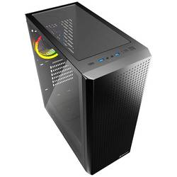 Sharkoon VS9 RGB tower PC skříň černá