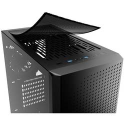Sharkoon VS9 RGB tower PC skříň černá