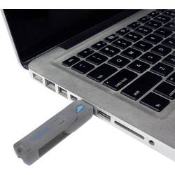 LogiLink zámek portu USB USB PORT LOCK, 1 KEY + 4 LOCKS sada 4 ks stříbrná, modrá zámek s klíčem vč. 1 klíče AU0043