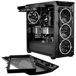 BeQuiet Shadow Base 800 FX Black midi tower PC skříň černá boční okno, 4 předinstalované LED ventilátory, prachový filtr, instalace pevného disku bez nářadí,