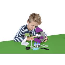 Bresser Optik 8851300GSF000 violet dětský mikroskop monokulární 640 x procházející světlo