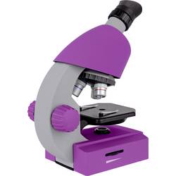 Bresser Optik 8851300GSF000 violet dětský mikroskop monokulární 640 x procházející světlo