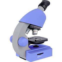 Bresser Optik 8851300WXH000 blau dětský mikroskop monokulární 640 x procházející světlo