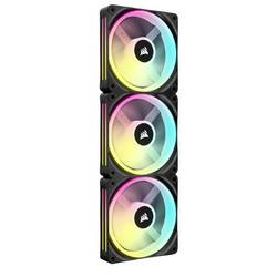 Corsair CO-9051002-WW PC větrák s krytem černá, bílá (š x v x h) 120 x 120 x 25 mm včetně LED osvětlení