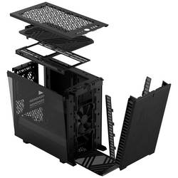 Fractal Design Define 7 Nano PC skříň černá tlumené