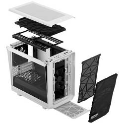 Fractal Design Meshify 2 Nano mini tower PC skříň bílá boční okno