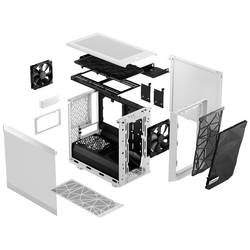 Fractal Design Meshify 2 Nano PC skříň bílá