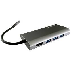 LC Power USB-C® dokovací stanice LC-HUB-C-MULTI-5 Vhodné pro značky (dokovací stanice pro notebook): univerzální