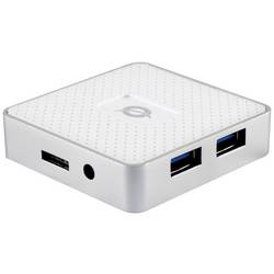 Conceptronic HUBBIES03W USB Hub 4 porty USB-A USB 3.1 Gen1 5 GBit/s bílá HUBBIES03W