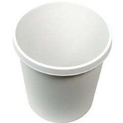 Helit the german H6105882 odpadkový koš 18 l (Ø x v) 31.5 cm x 33.5 cm polypropylen světle šedá 1 ks