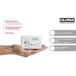 Gloria KO1, 002518.4000 detektor oxidu uhelnatého na baterii, detekce oxidu uhelnatého (CO)