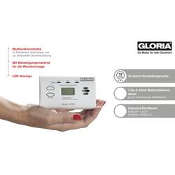 Gloria KO2D, 002518.0571 detektor oxidu uhelnatého na baterii, detekce oxidu uhelnatého (CO)