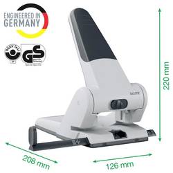 Leitz 51800035 spisová děrovačka modrá max. formát nastavení: DIN A3 65 listů (80 g/m²)